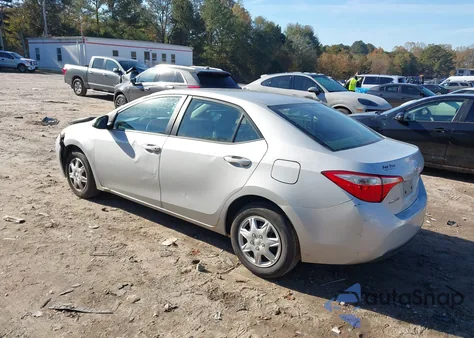 2014 Toyota Corolla L z USA, uszkodzony, nr VIN 2T1BURHE1EC185710